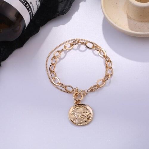 CARLZHU Golden Bracelets