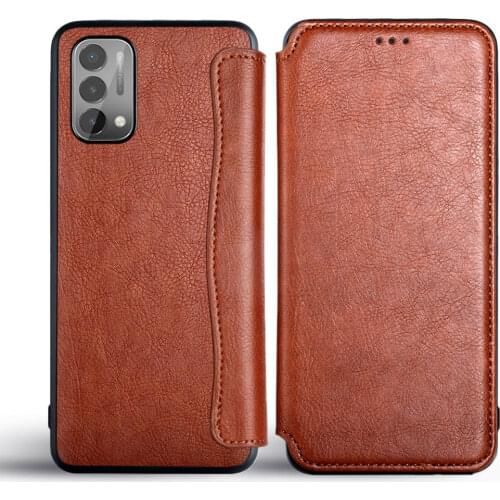 Classic Case For OnePlus Nord N200 5G Coque Business Style Pu Leather No Magnet Flip Cover For OnePlus Nord N200 Case Funda