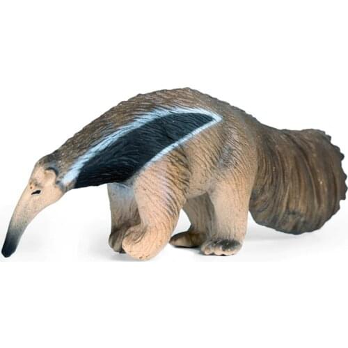 Childrens Cognitive Solid Simulation Anteater Mammal Wild Animal Toy Model Plastic Decoration Handmade