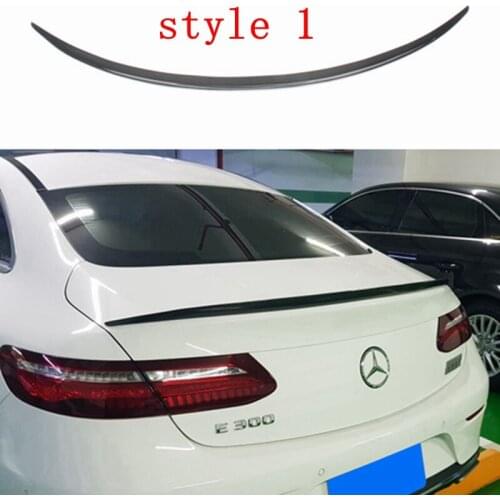 For E Class W238 C238 E Class Carbon Fiber Auto Car Rear Trunk Spoiler Wing 2017-2019