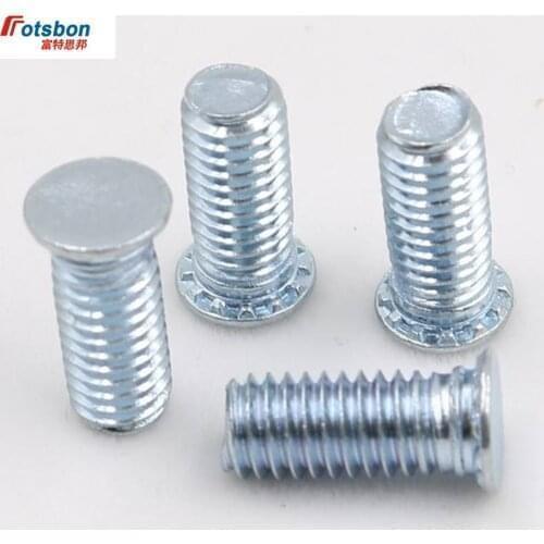 FH-M5-32 Round Head Studs Self-clinching Blind Rivet Protruding Stud Clinch Pin Screw Platen Screws Sheet Metal Vis PEM Standard
