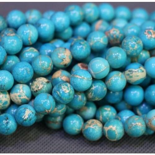 Kindgems, Charm Aqua Stone Necklace Beads, Sediment Slice Loose Beads Drilled Slab Women Fashion Accessories Jewelry Making
