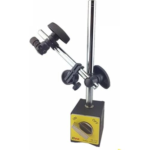 Magnetic Base Holder With Double Adjustable Pole For Dial Indicator Test Gauge PD-112 Magnetic Stand With Fine Adjustment