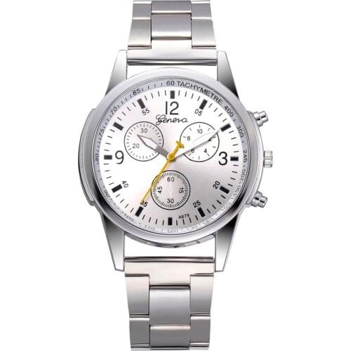 Fashion Men Watches Men Sports Watches Stainless Steel Analog Quartz Wristwatch Mens Watches Relogio Masculino reloj hombre 2020