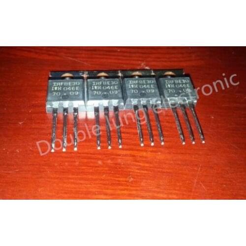 Free shipping 10pcs IRFBE30PBF IRFBE30 TO-220 N-CH 800V 4.1A HEXFET Power MOSFET