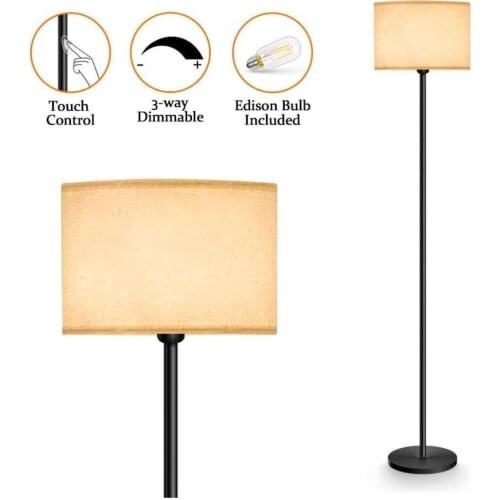 Nordic led glas loft floor lamp steel floor lamp rattan floor lamp reading floor lamps