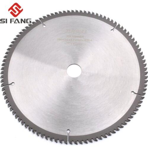 Professional Quality 250(10'') 100T TCT saw blade for Metal Aluminum Copper Cutting Blade For Wood Aluminum Cutting Blade Tools