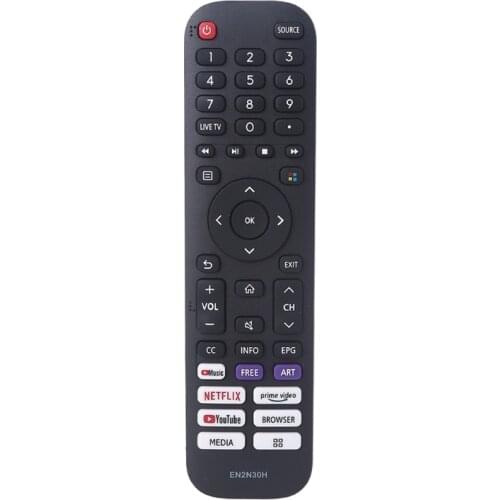 Remote Control EN2N30H for Hisense Household Smart TV Remote Controller Compatible with 55A6030GMV 55A6050GMV