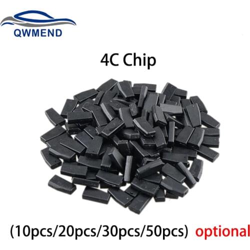 BHKEY Car Key Transponder Chip ID 4C Blank Ceramic Chip key For Toyota Camry Prado Corolla Crown Ford 2005-2011 ID4C Chip