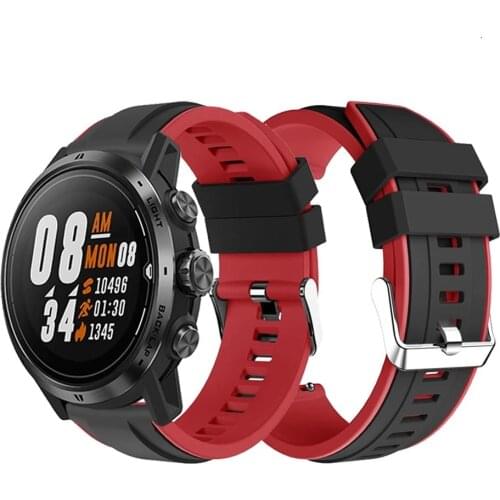 22mm Silicone Sport Strap For For COROS APEX Pro Smartwatch Wrist band for COROS APEX 46mm Watchbands Accessories