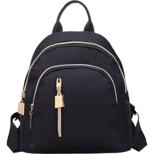 Women Travel Backpack Oxford Cloth Zipper Shoulder Bag Casual Mini Backpacks New