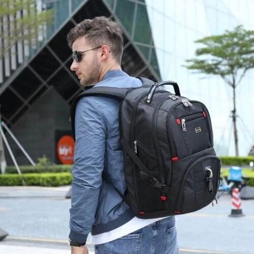 Schoolbag Mochila Hiking Travel Bag 17" Laptop Backpack Waterproof Usb Charge Port Swiss-Style Multifunctional Rucksack