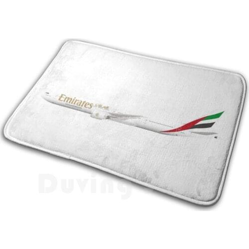 In Uniform-B777-Emirates Carpet Mat Rug Cushion Emirates Aviation Boeing 777