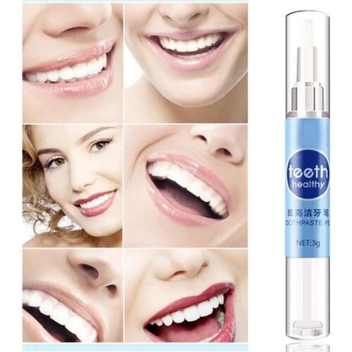 1PC Portable Teeth Whitening Gel Pen Oral Hygiene Stains Bleaching Removing Tooth Cleaning Dental Care Toothpaste Pen Strip TSLM