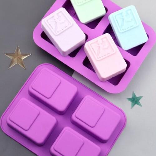 4-cavity praying angel, silicone cake mold, DIY handmade aroma soap, household baking tools