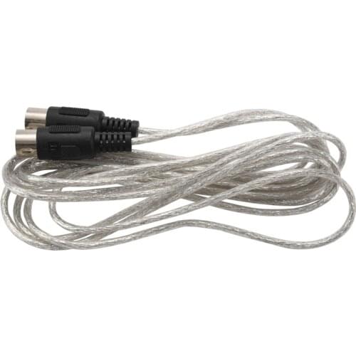 9.8FT Midi Male to Male DIN 5-Pin Music Instrument Extension Cable Connector