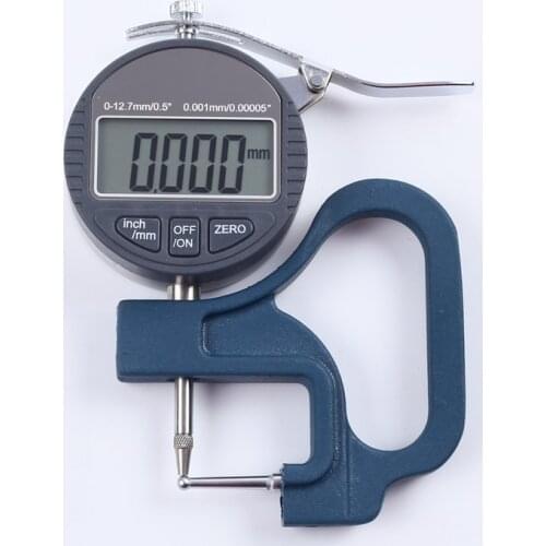 0.001mm Electronic Tube Thickness Gauge 0-10mm Digital Tube Micrometer Thick Gauge Pipe Dial Indicator Width Measure Tools
