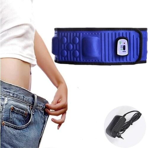 ZK30 Electric Abdominal Stimulator X5 Times Lost Weight Vibrating Slimming Belt Belly Muscle Waist Trainer Massager Fat Burn