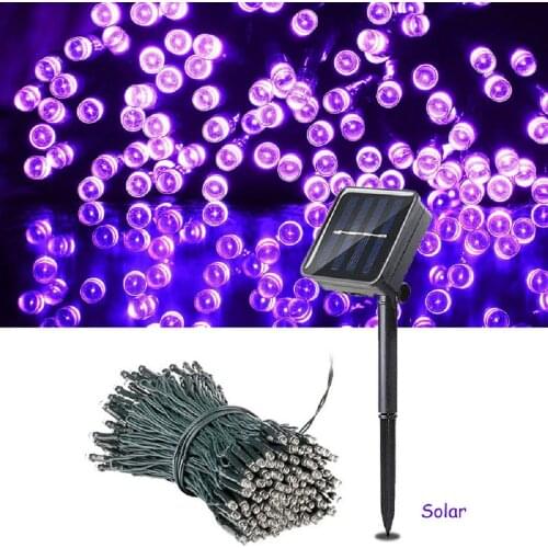 200 Led Solar Garland String Fairy Lights Outdoor 22M Solar Powered Lamp for Garden Decoration 3 Mode Holiday Xmas Wedding Party