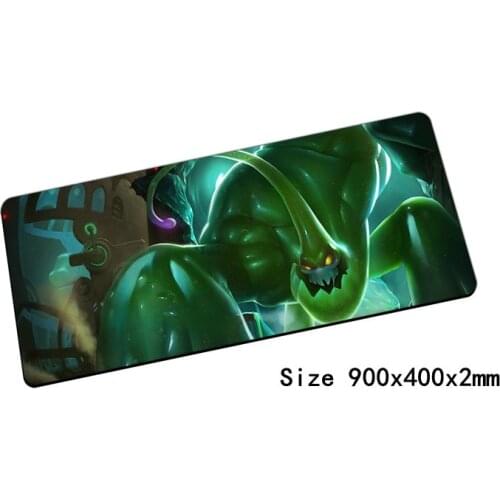 Locked edge Zac mouse pad 90x40cm pad mouse lol notbook computer mousepad Secret Weapon gaming padmouse gamer laptop mouse mats