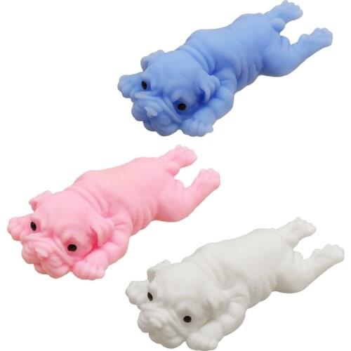 Sensory Dog Pinch Vent Toy DIY Children Decompression Toy for Kids and Adult, 14x7.5CM/5.51x2.95Inches 69HE