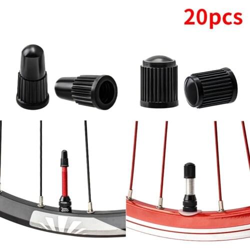 20 Pcs/set Valve Cap Tire Valve Covers Mtb Road Folding Bike Valve Dustproof Cap Cycling Accessories