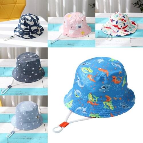 Summer Hat ChildrenS Bucket Hats Outdoor Beach Hat Hiking Camping Fishing Cap Cartoon Giraffe Sun Hat Girls Boys Panama Sun Cap