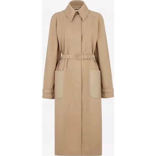 M.Y.FANTASY Women's Leather Raincoats