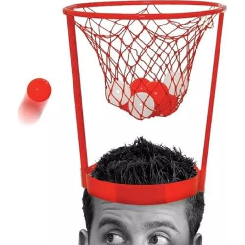 Overhead Basketball Head-Mounted Pitching Rim Indoor Outdoor Parent-Child Sports Game Childrens Toy Childrens Day Gift toys