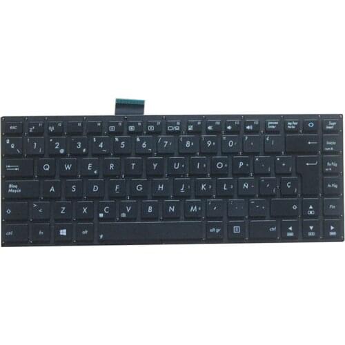 New Spanish Teclado Keyboard For ASUS VivoBook S400 S400C S400CA S400E SP Laptop Black NO Frame WIN8