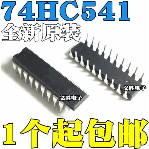 New and original 74HC541 SN74HC541N DIP20 Into the DIP20 logic - buffer drives, eight-channel buffer