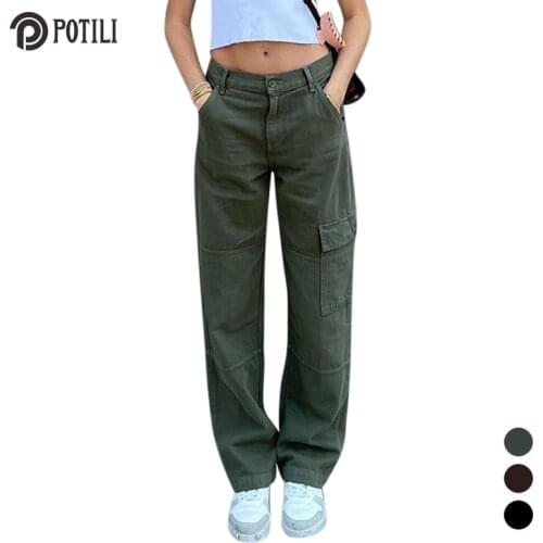 POTILI Women's Wide Trousers