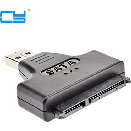 Super speed USB 3.0 to SATA 22pin 7+15 Convertor Adapter for 2.5" Hard disk driver