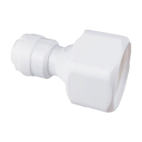 10 Pcs 1/2'' Female Threaded Connector X 1/4'' Snap Quick Pushing For RO Water Sysem Misitng Spray Water Faucet