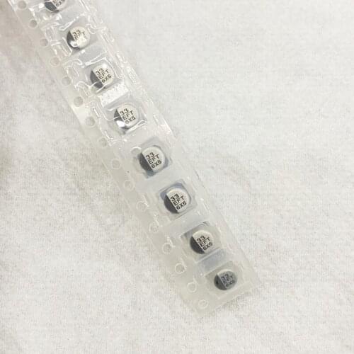 10PCS EEEFT1E330AR SMD aluminum electrolytic capacitor 25v33uf volume 4x5.8 FT series