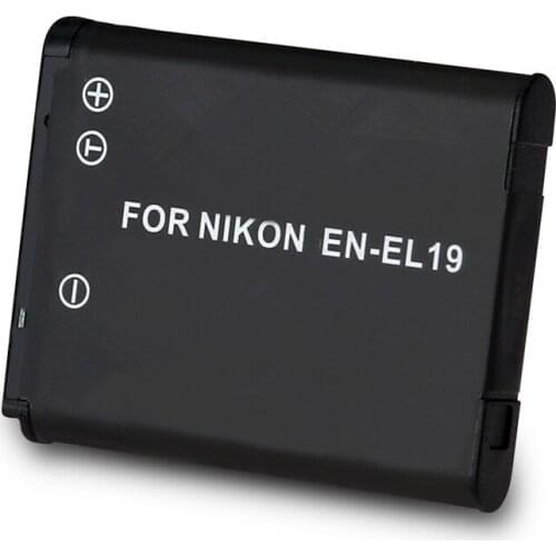 EN-EL19 ENEL19 EL19 Camera Battery for Nikon Coolpix S32 S33 S100 S2500 S2750 S3100 S3200 S3300 S3400 S3500 S4100 S4150
