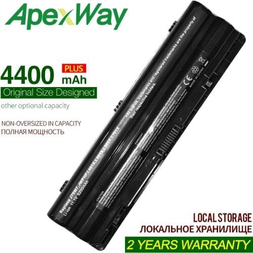 4400mAh 6 cells Laptop Battery for Dell 08PGNG 991T2021F J70W7 P09E XPS 14 XPS 15-L501X XPS 17 (L702X) L501X L502X L701X L702x