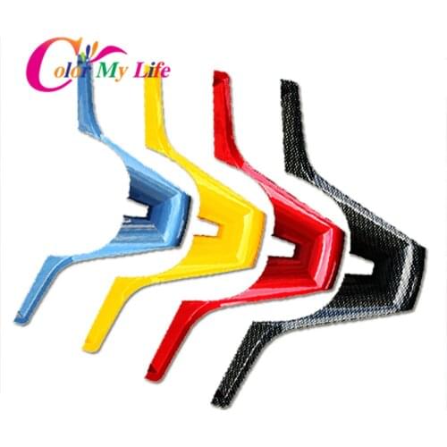 Color My Life ABS Car Steering Wheel Decoration Cover Trim for Chevrolet Chevry Cruze Sedan Hatchback 2009 - 2016 Accessories