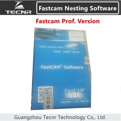 FASTCAM Professional Software Genuine Nesting Version for CNC Plasma Cutter