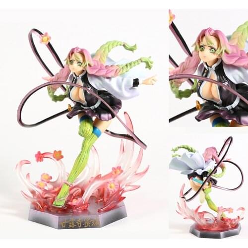 Demon Slayer Kanroji Mitsuri Figure PVC Model Toys Decoration Anime Figurine Gifts