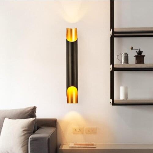 Nordic aisle creative wall lamp retro industrial wind simple wall lamp creative staircase porch room bedside wall lamp