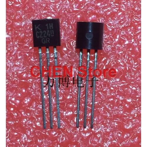 10pcs TOSHIBA KEC 2SC2240-GR TO-92 Transistor C2240-GR Audio Power Amplifier C2240 GR 2SC2240