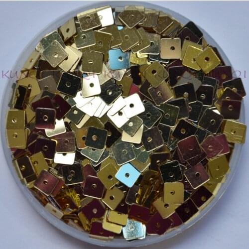 New!! 3500pcs/lot 5mm Small Square Flat Loose Sequins Paillettes Sewing,Wedding Craft,Women Kids DIY Garment Accessory SC501