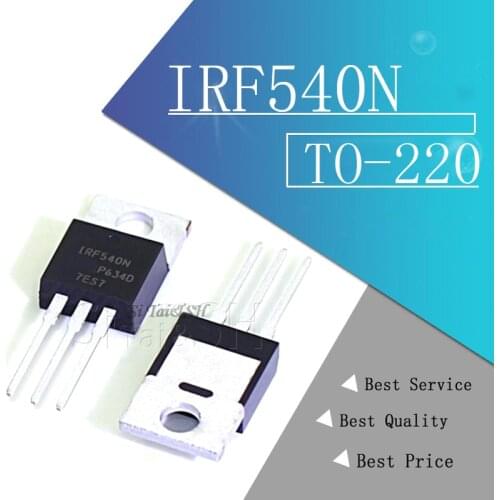 10PCS IRF540N TO-220 IRF540NPBF TO220 IRF540 IR540 new and original IC