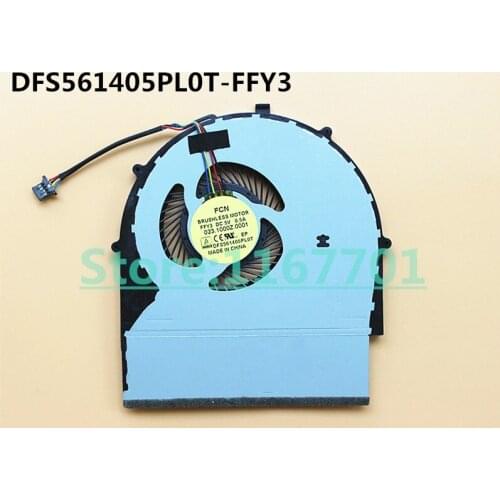 New Laptop/Notebook CPU Cooling Fan For Lenovo Edge 15 80H1 flex 2 pro 15 15D KSB0705HBA02 DFS561405PL0T-FFY3 023.1000Z.0001