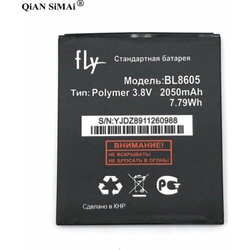 New High Quality BL8605 2050mAh battery For Fly FS502 phone