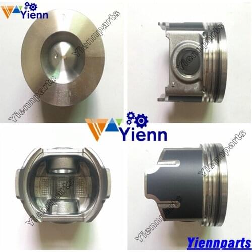 For Kubota V3307 Piston With Piston Ring V3007-DI V3o07-T loader Tractor Excavator Diesel Engine Parts Diesel Engine Parts