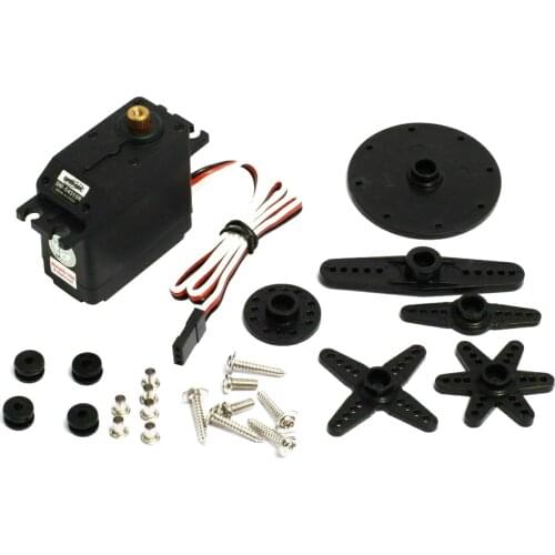 RC Servo,1pcs SpringRC SM-S4315R 15KG 360° Metal Gear Continuous Rotation Servo For RC Robot Car Truck Airplane Toys DIY Servo