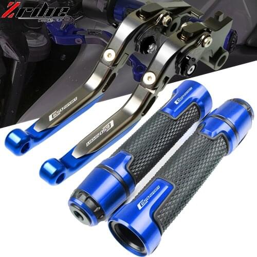 Motor scooter brake Handle CNC Adjustable Brake Clutch Levers knobs Handlebar For BMW C650SPORT 2015 2016 2017 C650 SPORT LOGO