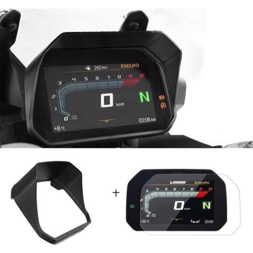For BMW R1200GS R1250GS LC Adventure Motorcycle Speedometer Sun Visor With Film Protector for BMW GS1200 Adventure F850GS F750GS